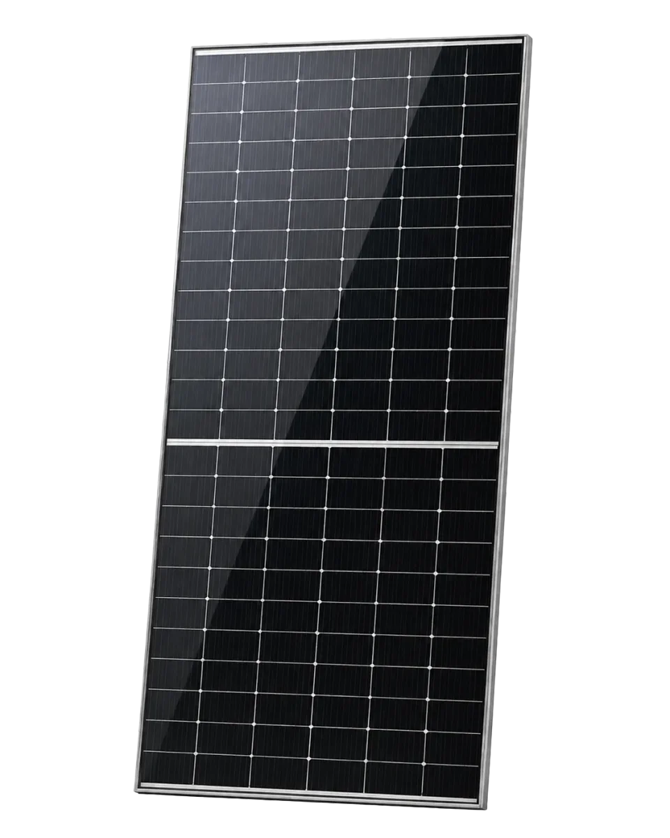 PANEL SOLAR JINKO 605W–630W, vista principal del modelo publicado por el proveedor